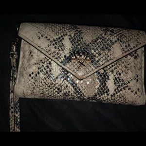 Victoria Secret Snake skin print wallet/wristlet